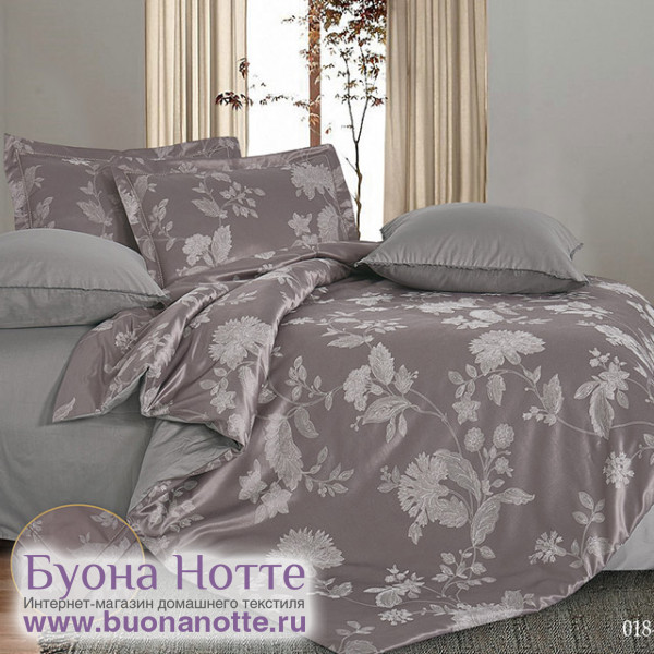 Комплект постельного белья Cleo Royal Jacquard 018-RG (размер Евро)