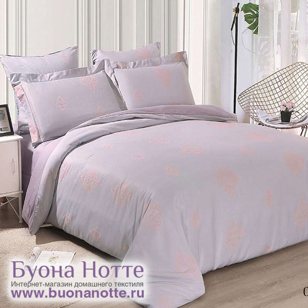 Комплект постельного белья Cleo Soft Cotton 018-SC (размер Евро)