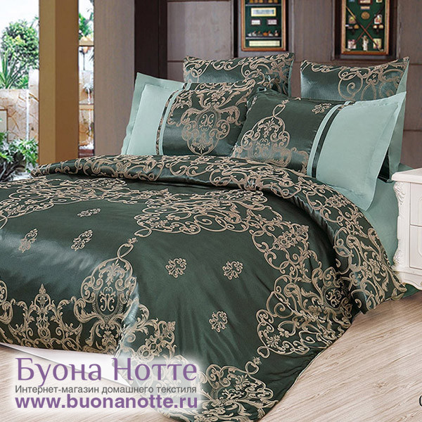 Комплект постельного белья Cleo Satin Jacquard 086-SG (размер 2-спальный)