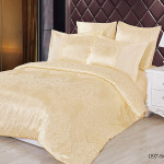 Комплект постельного белья Cleo Satin Jacquard 097-SG (размер Семейный)