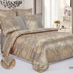 Комплект постельного белья Cleo Satin Jacquard 109-SG (размер Евро)