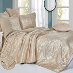 Комплект постельного белья Cleo Satin Jacquard 113-SG (размер Евро) Комплект постельного белья Cleo Satin Jacquard 113-SG (размер Евро)