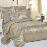 Комплект постельного белья Cleo Satin Jacquard 119-SG (размер Семейный)