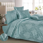 Комплект постельного белья Cleo Satin Jacquard 127-SG (размер Семейный)