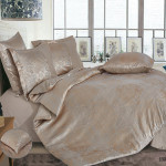 Комплект постельного белья Cleo Satin Jacquard 130-SG (размер Семейный)