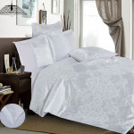 Комплект постельного белья Cleo Satin Jacquard 131-SG (размер Семейный)
