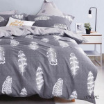 Комплект постельного белья Cleo Pure Cotton 078-PC (размер Евро)