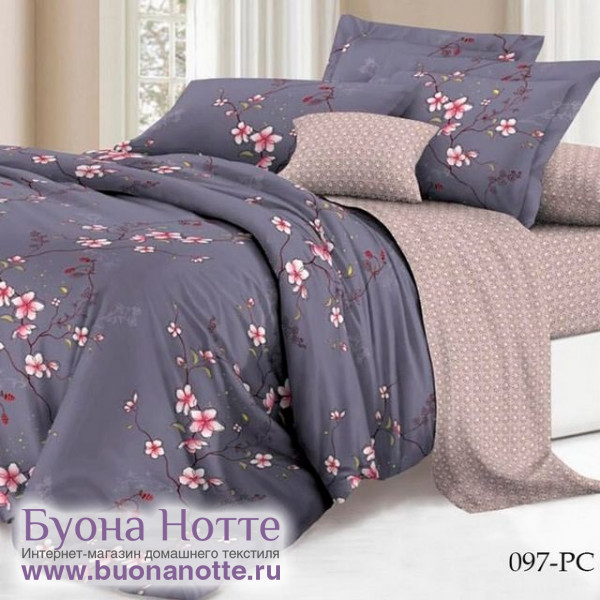 Комплект постельного белья Cleo Pure Cotton 097-PC (размер 2-спальный)