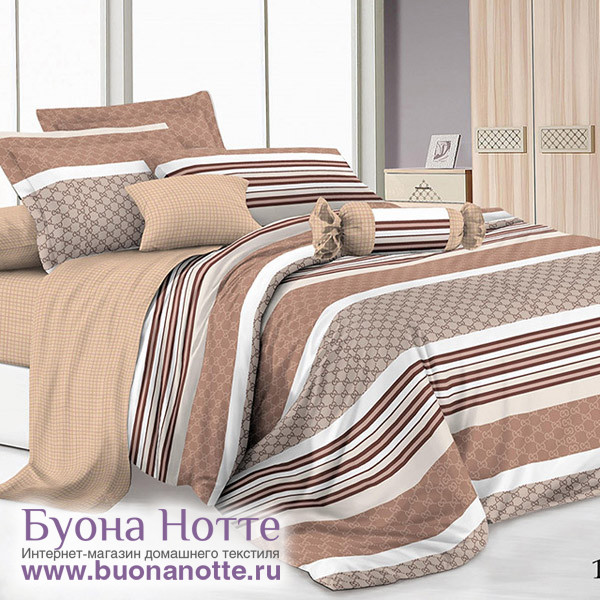 Комплект постельного белья Cleo Pure Cotton 104-PC (размер Евро)