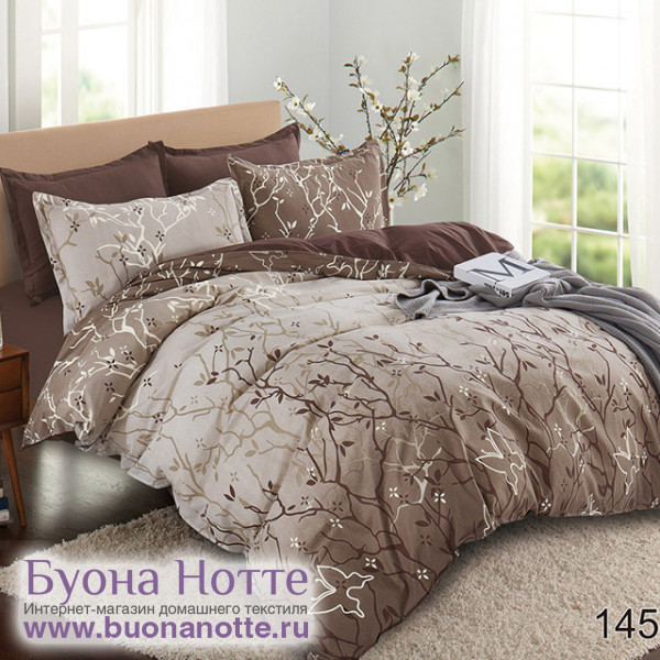 Комплект постельного белья Cleo Pure Cotton 145-PC (размер 2-спальный)