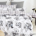 Комплект постельного белья Cleo Satin de Luxe 665-SK (размер 2-спальный)
