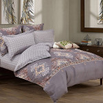 Комплект постельного белья Cleo Satin Lux 386-SL (размер 1,5-спальный) Комплект постельного белья Cleo Satin Lux 386-SL (размер 1,5-спальный)