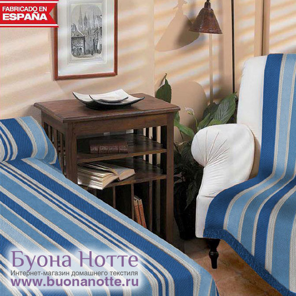 Покрывало-плед Umbritex Deko3 Blue (180х270 см)
