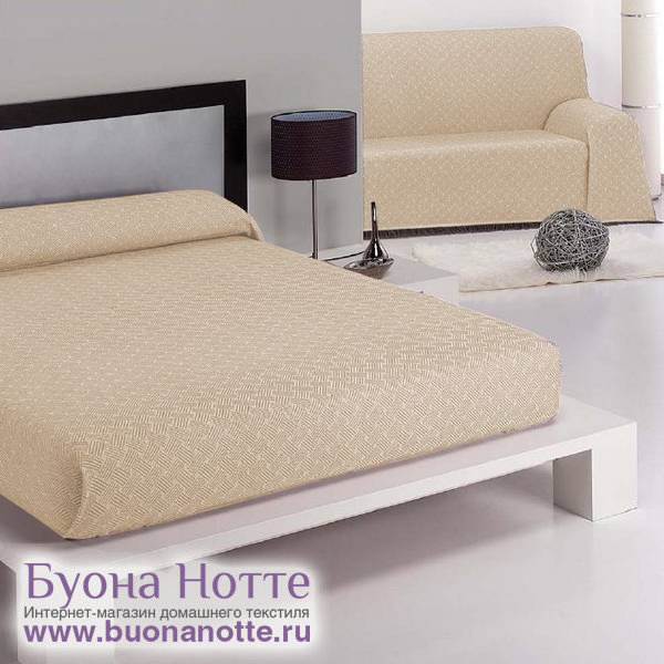 Покрывало-плед Umbritex Rustica19 Cream (180х260 см)