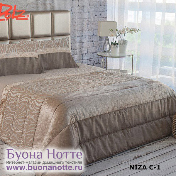 Покрывало Dolz Niza c1 beige (230х270 см)