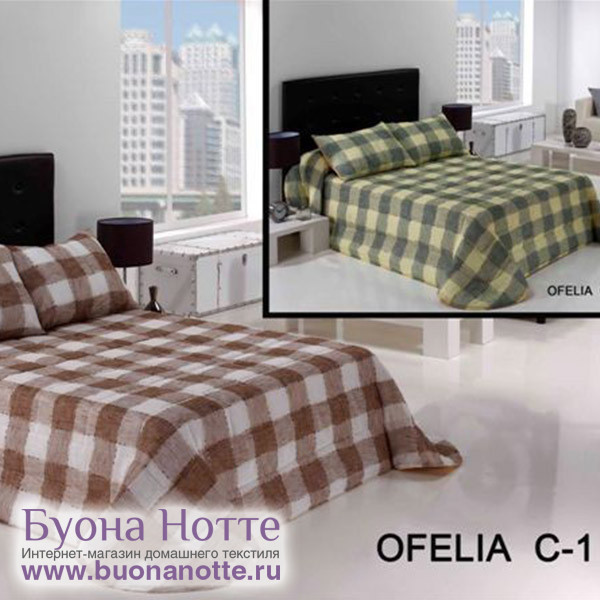 Покрывало Dolz Ofelia green (230х260 см)