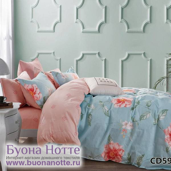Комплект постельного белья Kingsilk Arlet CD-598 (размер Евро)