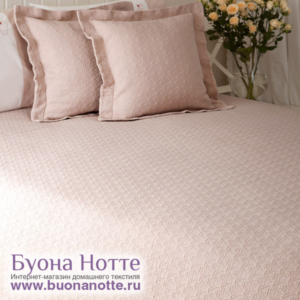 Покрывало Luxberry English Style розовая пудра (150х220 см)