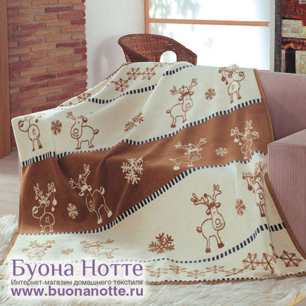 Плед Paters Cotton Оленята (размер 150х200 см)